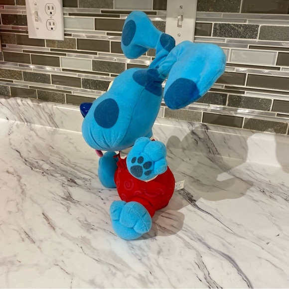 Vintage Fisher Price Blues Clues Blues All Ears interactive singing plush - Picture 5 of 14